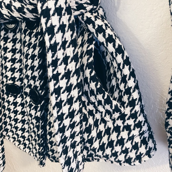 Bongo Houndstooth Blazer Peacoat - Picture 3 of 6